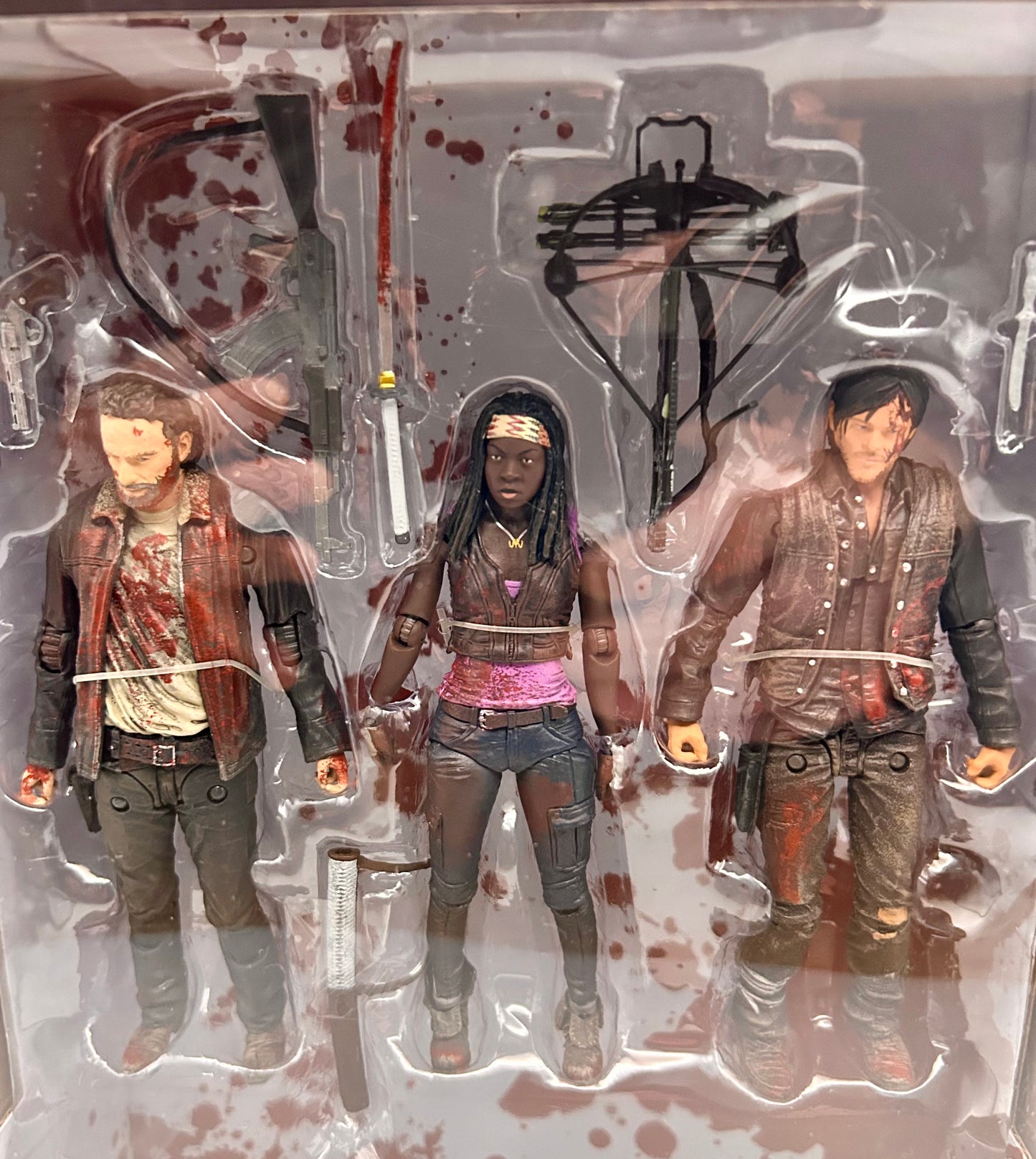 The Walking Dead Figuren Set mit Rick, Michonne & Daryl - poptoy