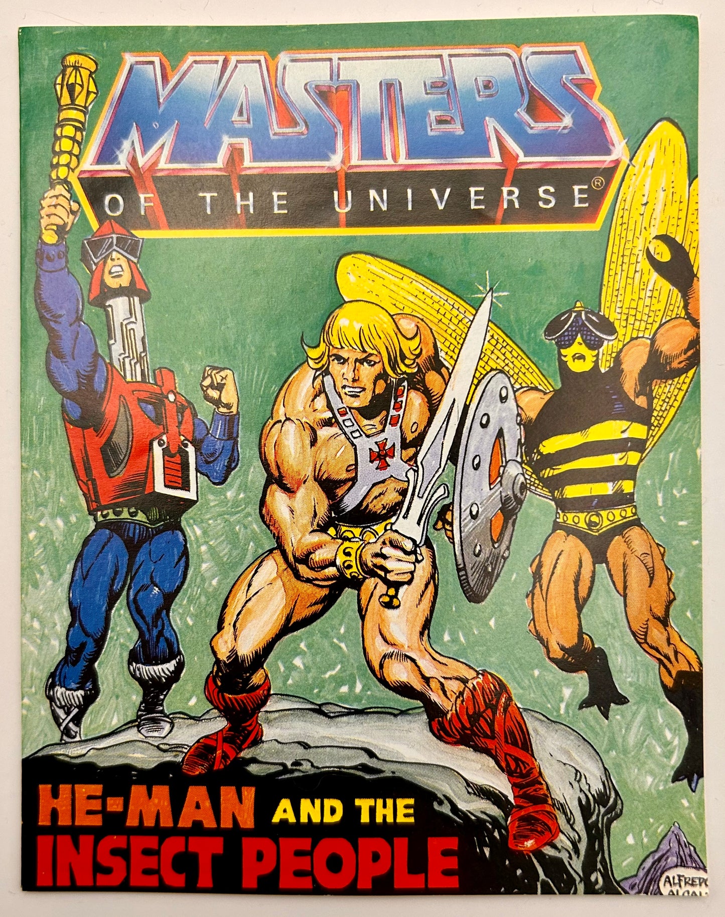 Masters of the Universe Vintage Prince Adam Figur komplett mit Mini-Comic - poptoy