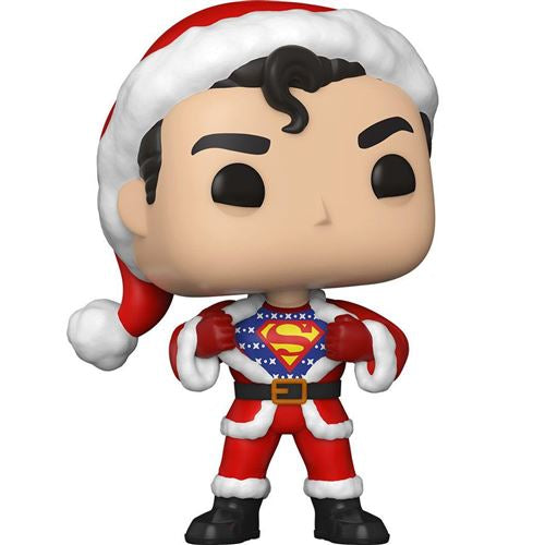 Funko POP! Heroes Superman (in Holiday Sweater) - poptoy