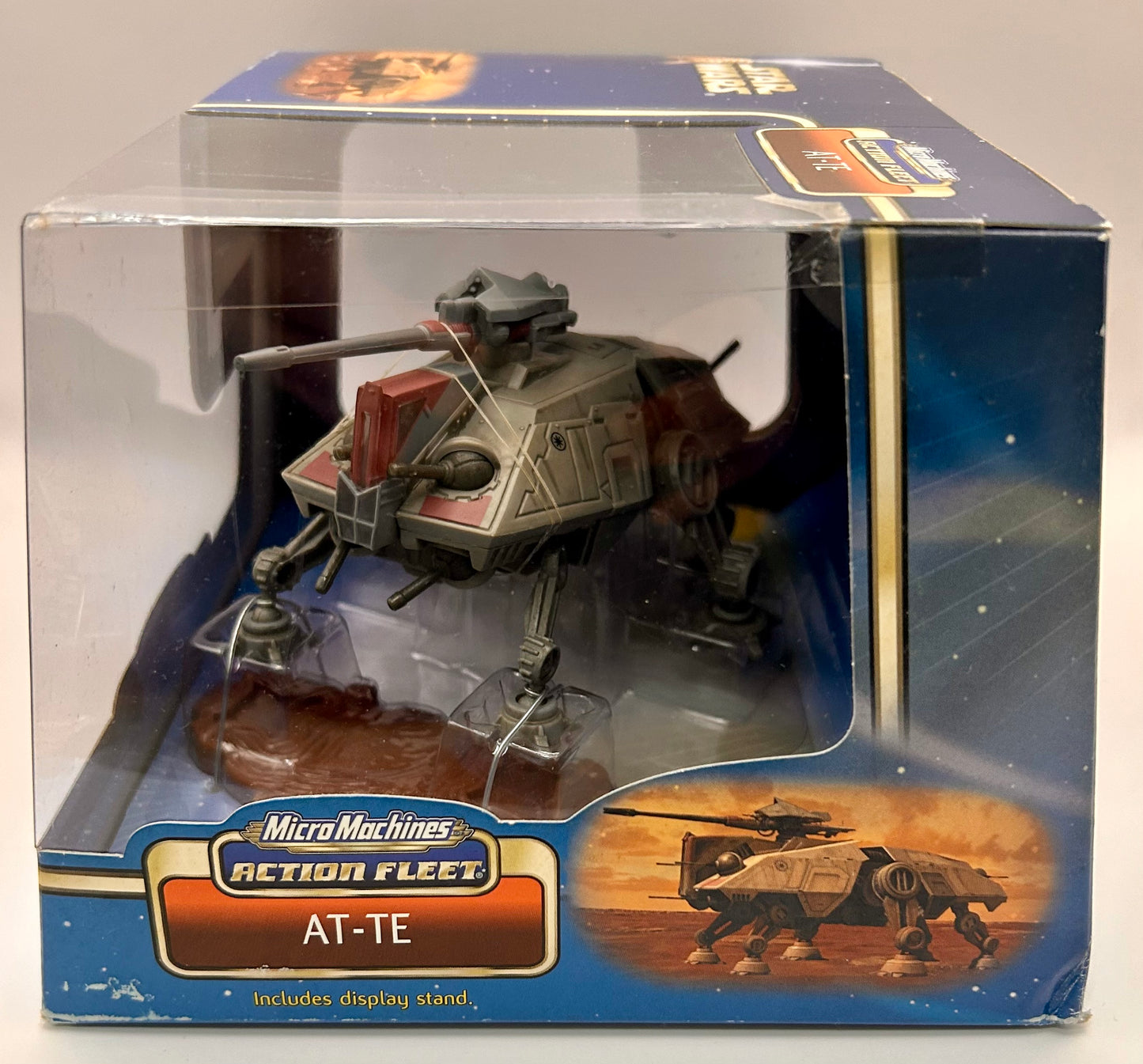 Star Wars Micro Machines Action Fleet Vehicle AT-TE (2002)
