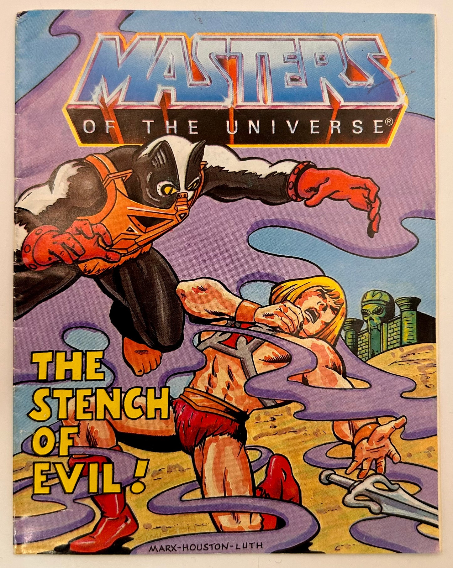 Masters of the Universe Vintage Stinkor Figur komplett mit Mini-Comic - poptoy
