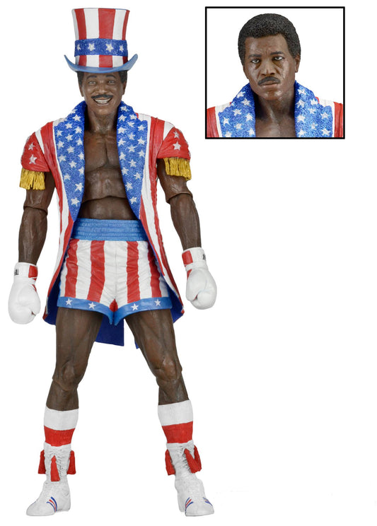 Neca Rocky IV 40th Anniversary Figur Apollo Creed (18 cm) - poptoy