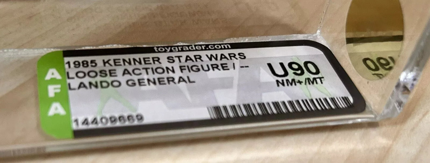 Star Wars Vintage Kenner Figur Lando General AFA U90 NM+/MT (1985) - poptoy