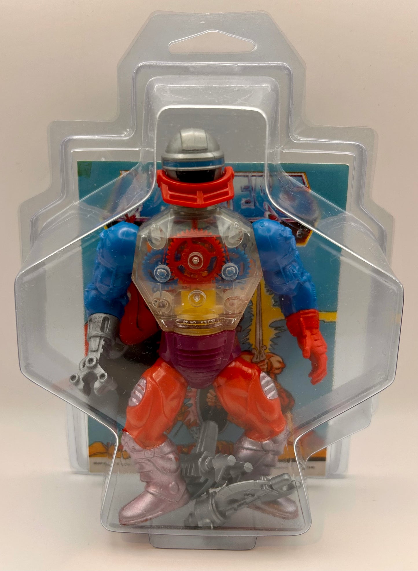 Masters of the Universe Vintage Roboto Figur komplett mit Mini-Comic - poptoy