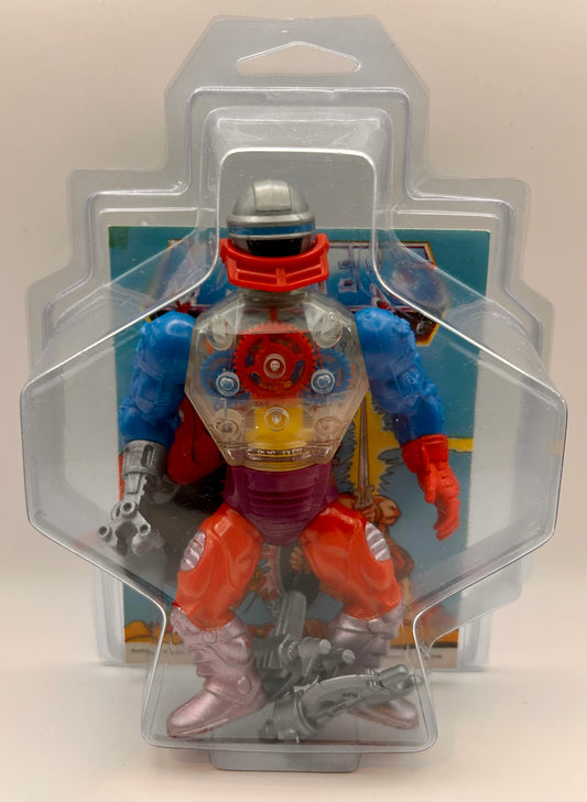 Masters of the Universe Vintage Roboto Figur komplett mit Mini-Comic
