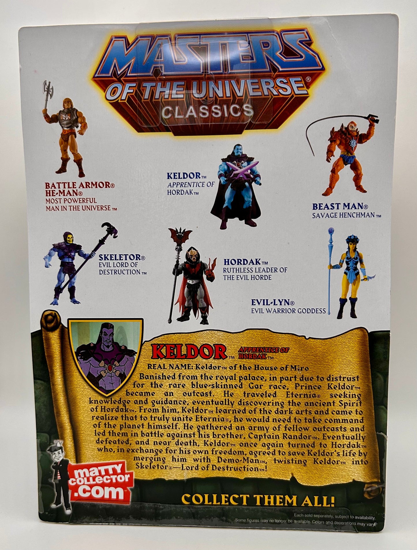 Masters of the Universe Classics Keldor Figur OVP/MOC (2009)