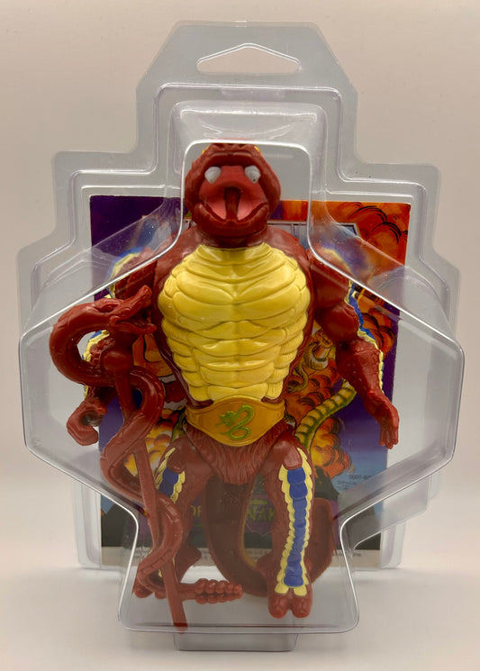 Masters of the Universe Vintage Rattlor Figur komplett mit Mini-Comic