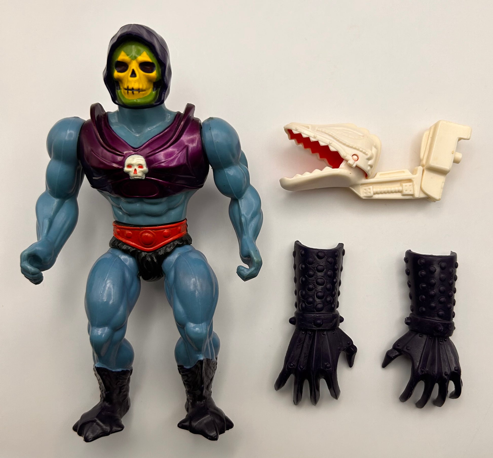 Masters of the Universe Vintage Terror Claws Skeletor Figur komplett mit Mini-Comic - poptoy