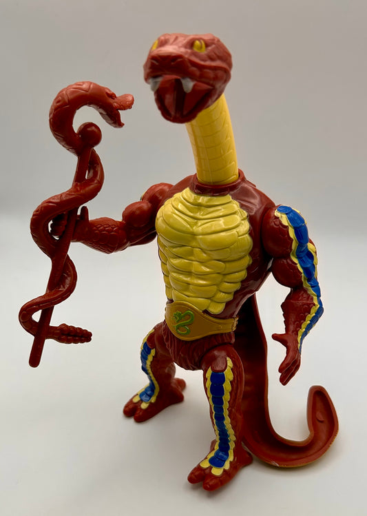Masters of the Universe Vintage Rattlor Figur komplett mit Mini-Comic