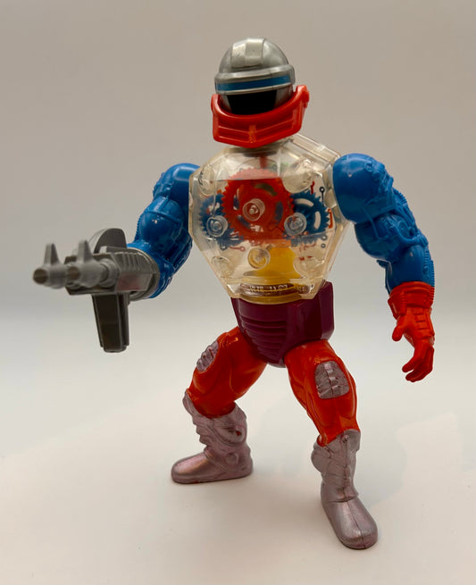 Masters of the Universe Vintage Roboto Figur komplett mit Mini-Comic