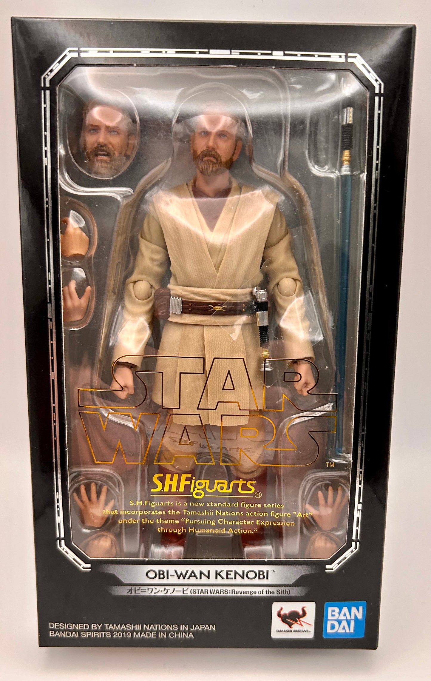 Star Wars Bandai S.H. Figuarts Obi-Wan Kenobi (Episode III) - poptoy