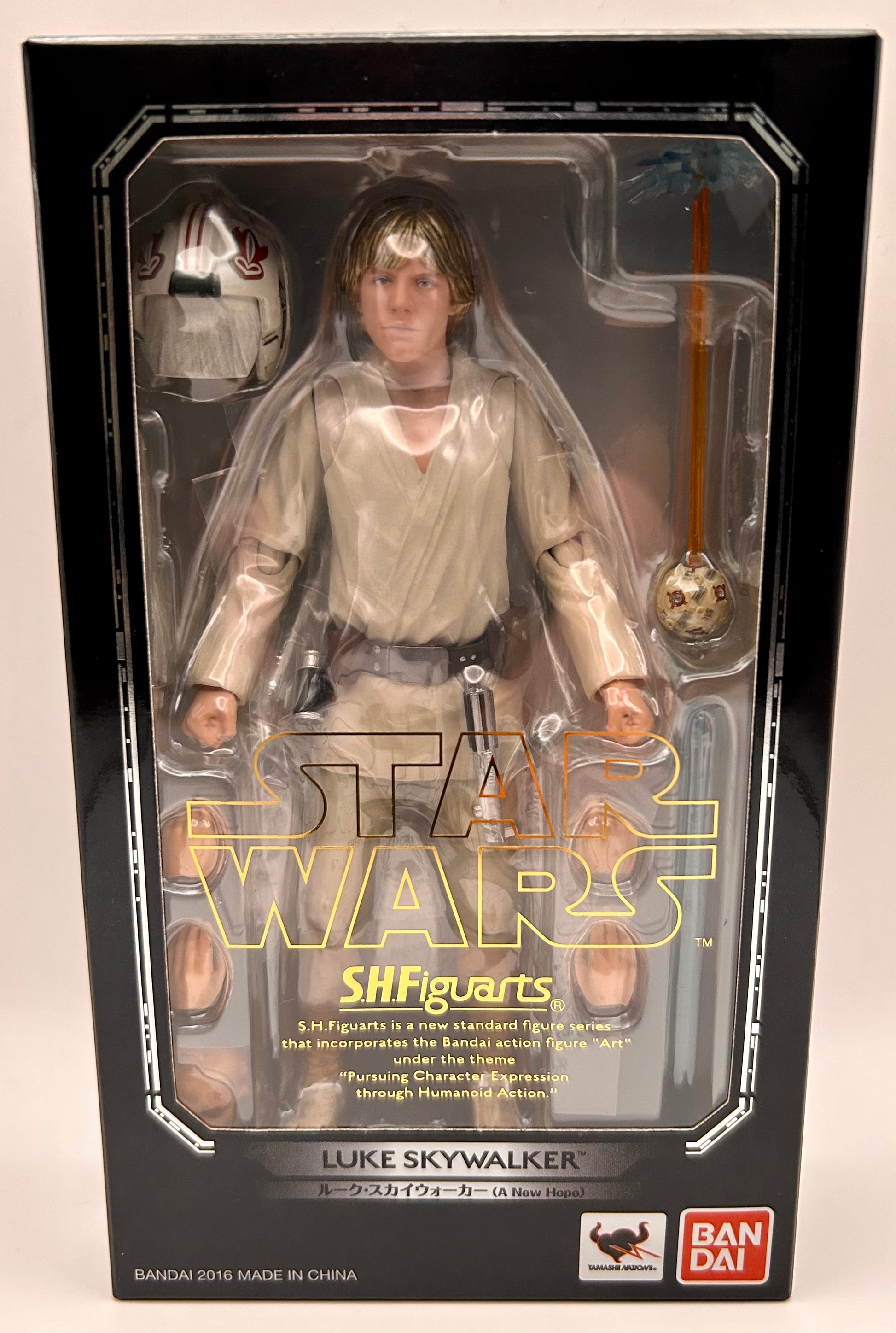 Star Wars Bandai S.H. Figuarts Luke Skywalker (Episode IV) - poptoy
