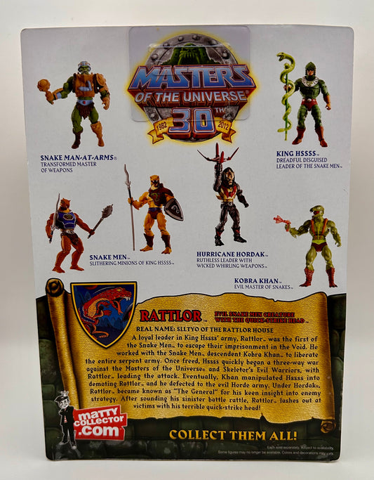 Masters of the Universe Classics Rattlor Figur OVP/MOC (2012)