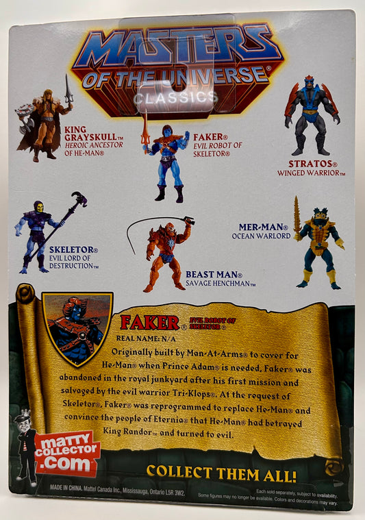 Masters of the Universe Classics Faker Figur OVP/MOC (2. Auflage / 2009)