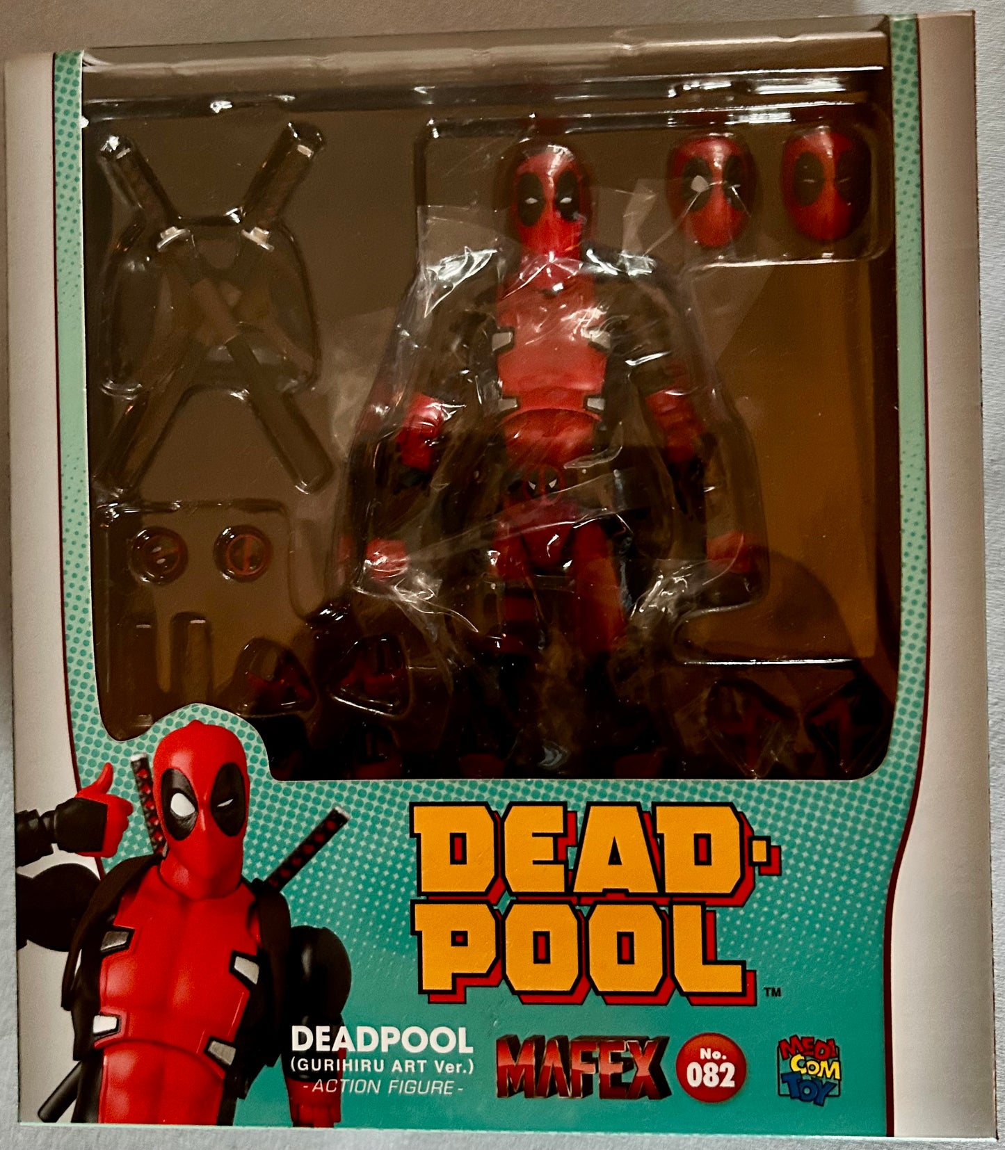 Medicom MAFEX Deadpool Figur (16 cm) - poptoy