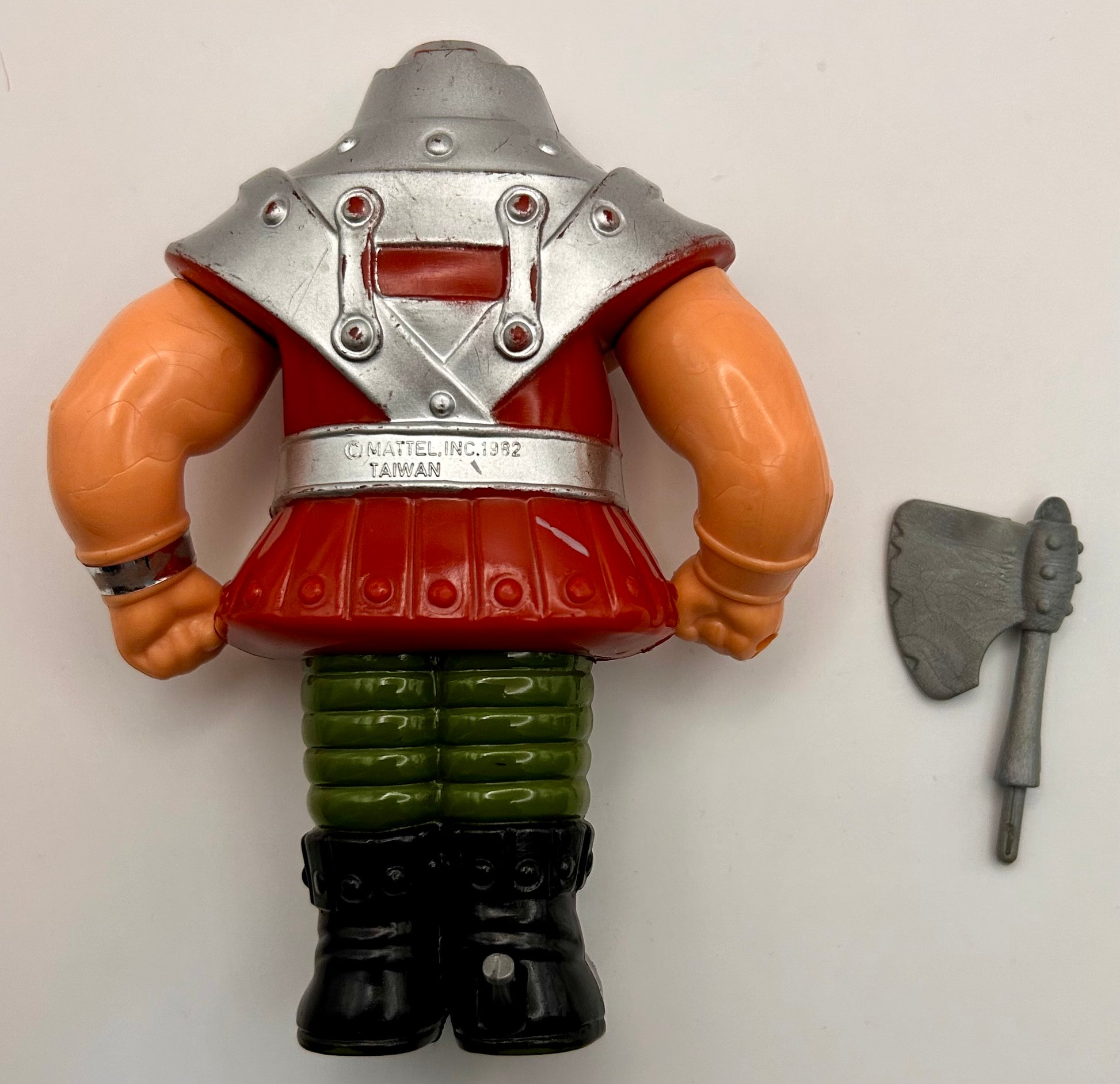 Masters of the Universe Vintage Ram Man Figur komplett mit Mini-Comic - poptoy