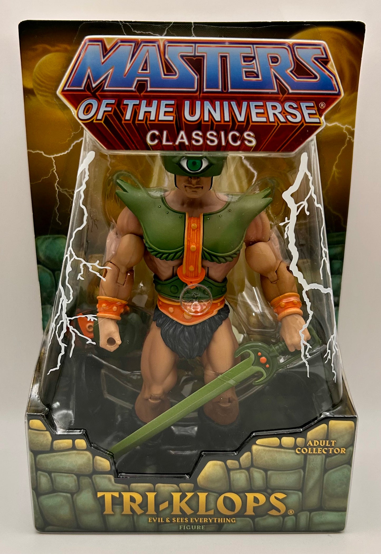 Masters of the Universe Classics Tri-Klops Figur OVP/MOC (2009)