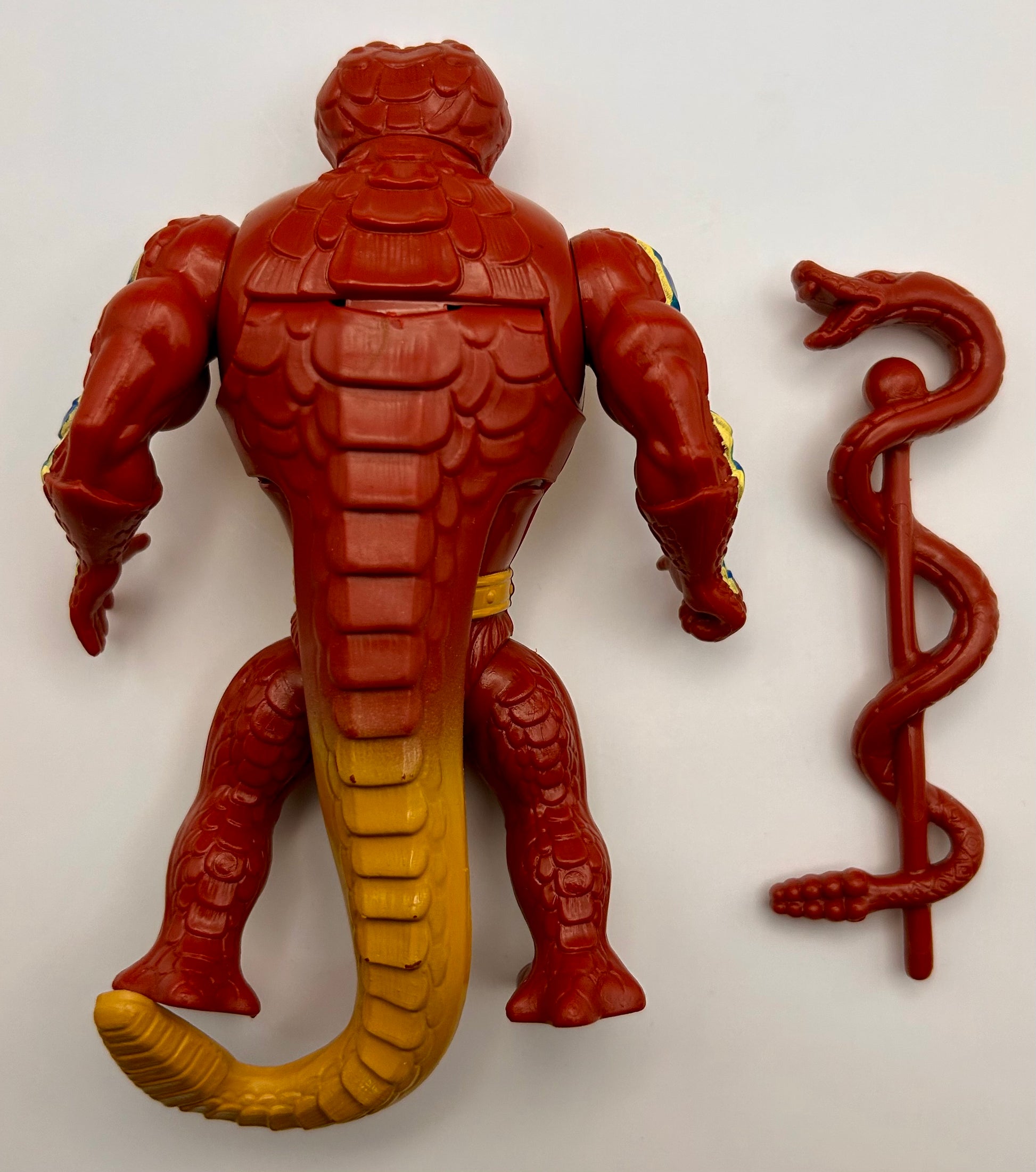 Masters of the Universe Vintage Rattlor Figur komplett mit Mini-Comic - poptoy