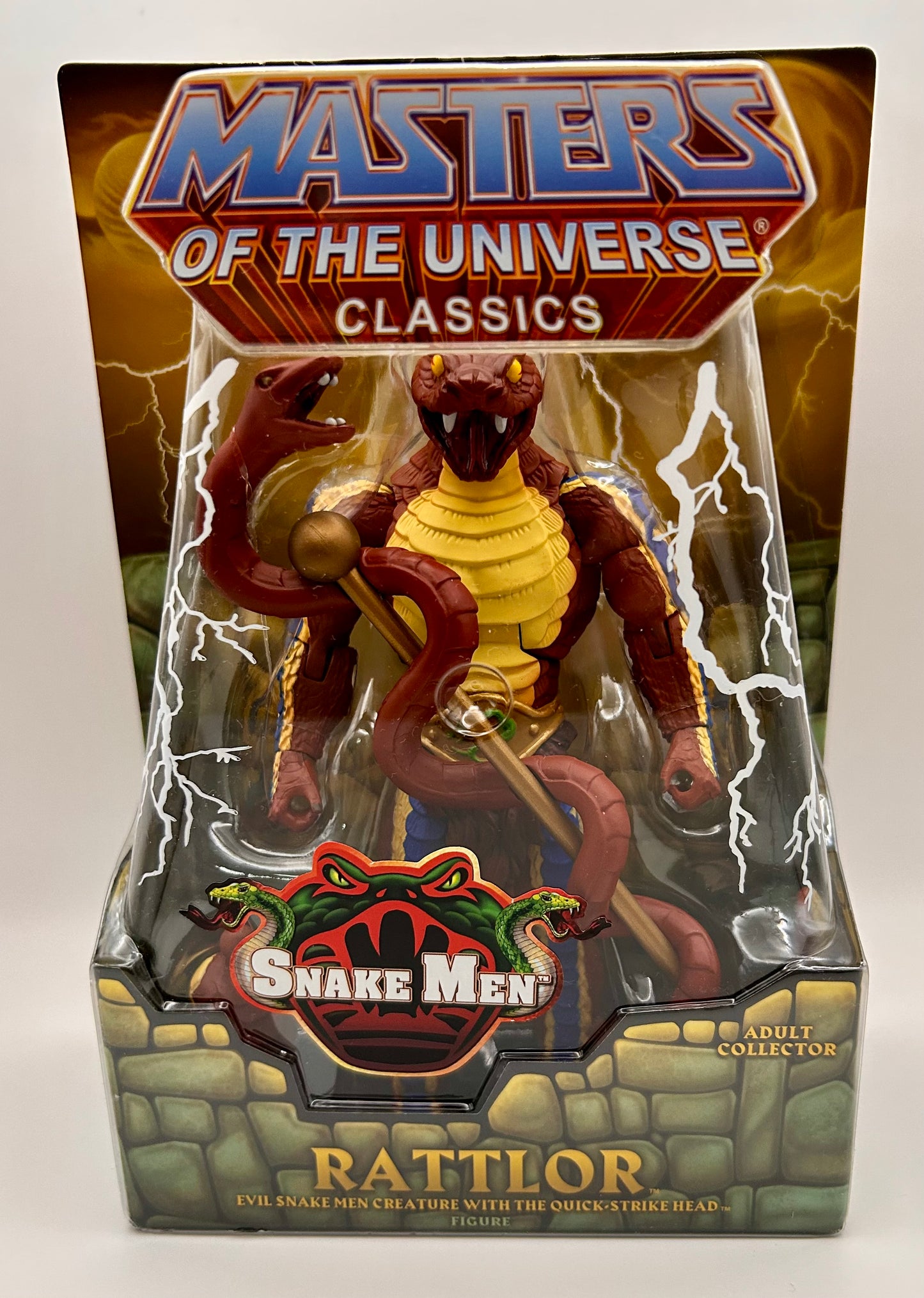 Masters of the Universe Classics Rattlor Figur OVP/MOC (2012)