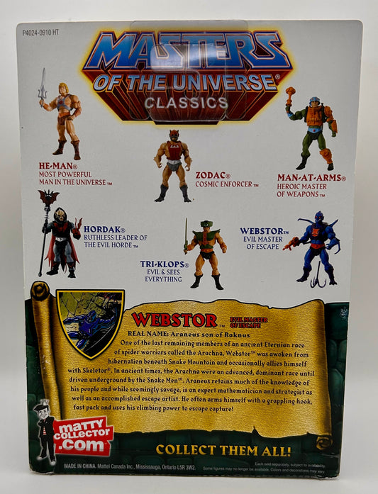 Masters of the Universe Classics Webstor Figur OVP/MOC (2009)