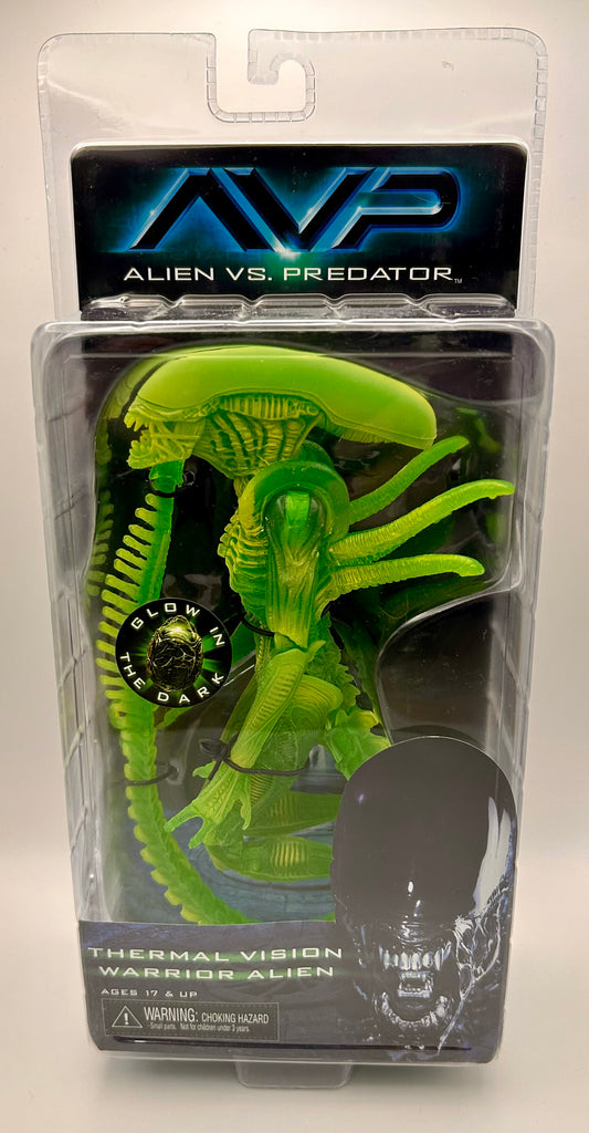 Neca AVP Thermal Vision Warrior Alien Figur (Gitd) (18 cm)