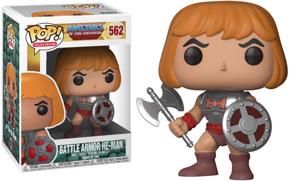 Funko POP! Television MOTU Battle Armor He-Man - poptoy
